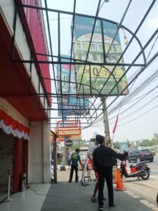 instalasi kanopi